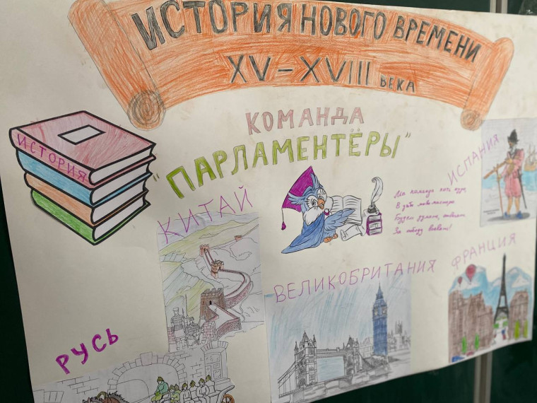 В ГБОУ «СОШ №8 н. Назрань» в параллели 7-х классов прошёл исторический брейн-ринг.